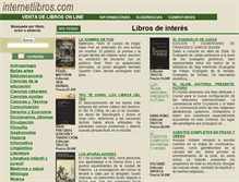 Tablet Screenshot of internetlibros.com